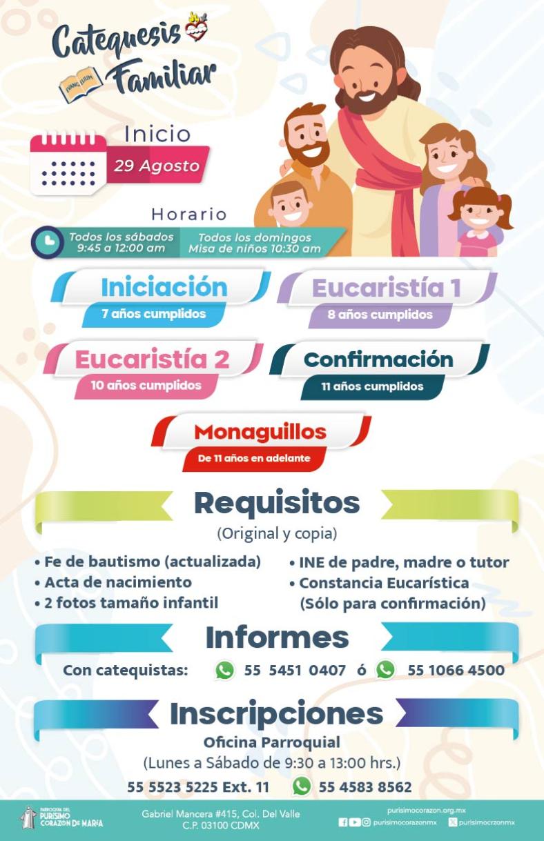 Catequesis Familiar 2026