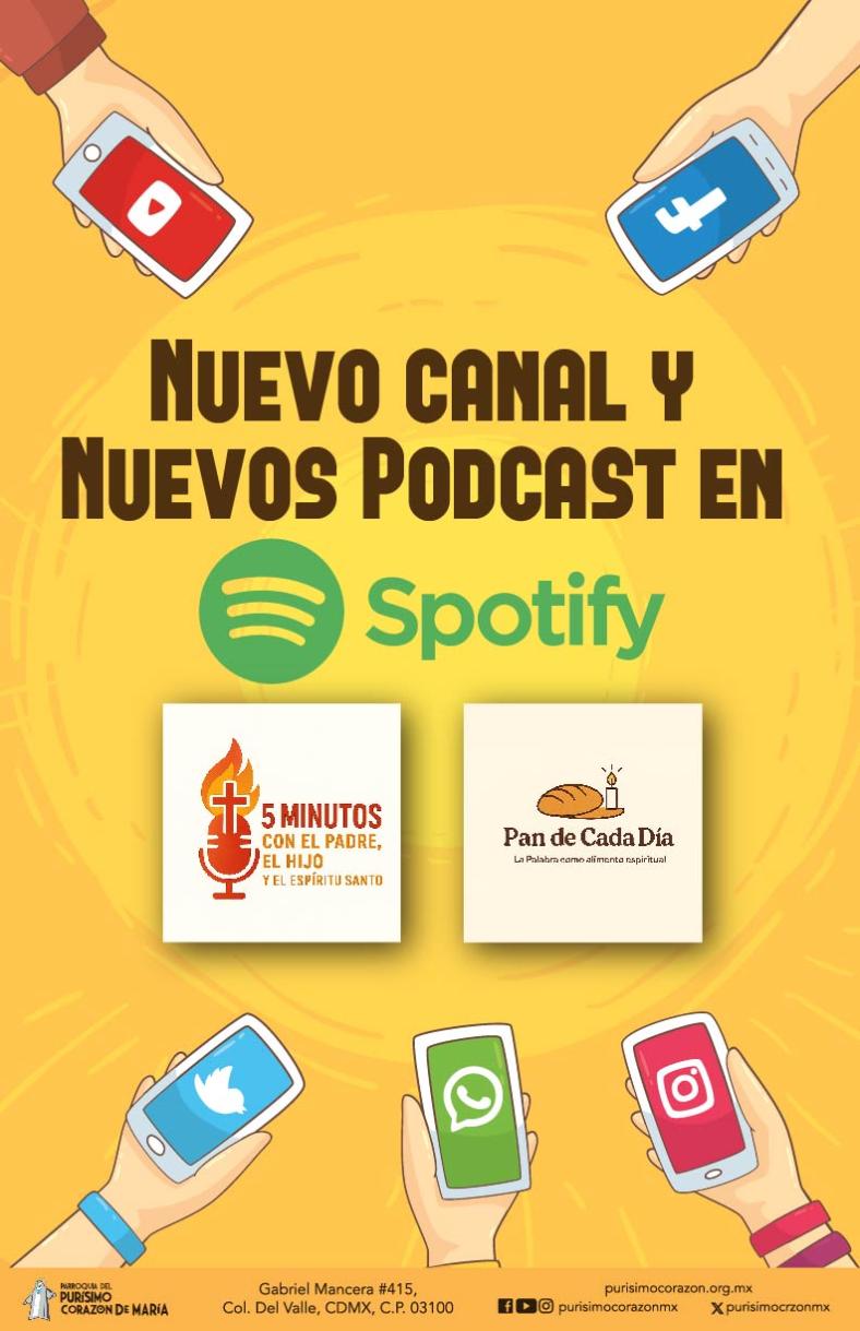 Nuevo canal Spotify