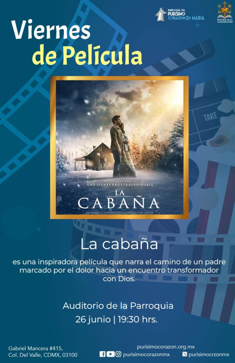 Viernes de pel&iacute;cula La caba&ntilde;a"