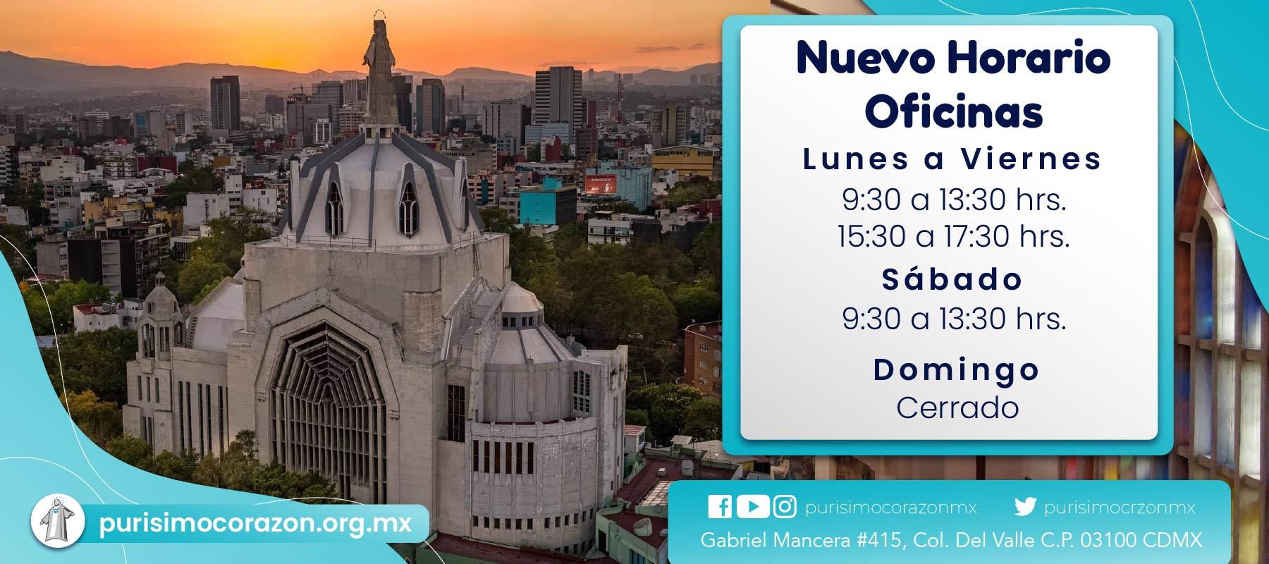Horario oficinas oct 2026
