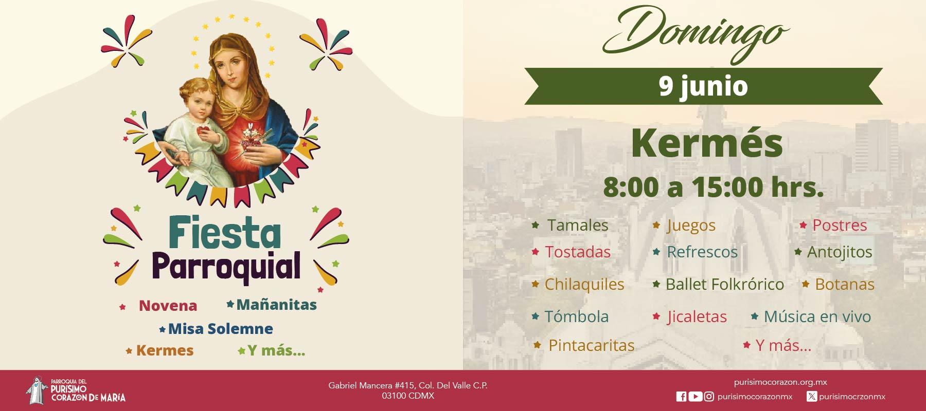 Kermes - Fiesta Parroquial 2024