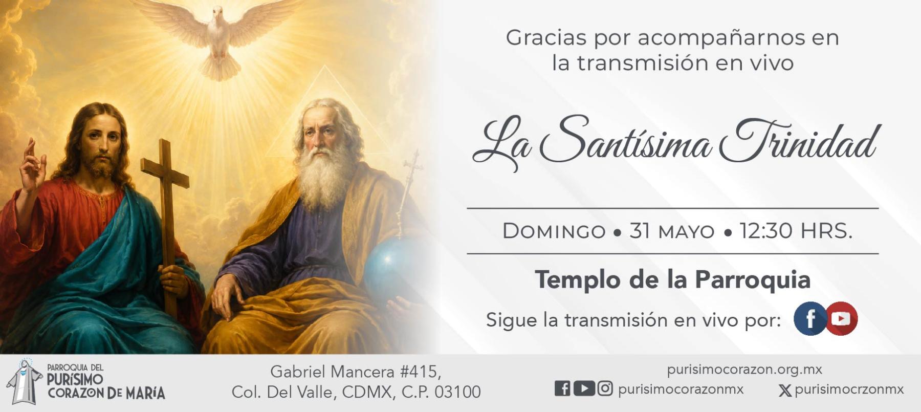 Santa Misa: La Sant&iacute;sima Trinidad