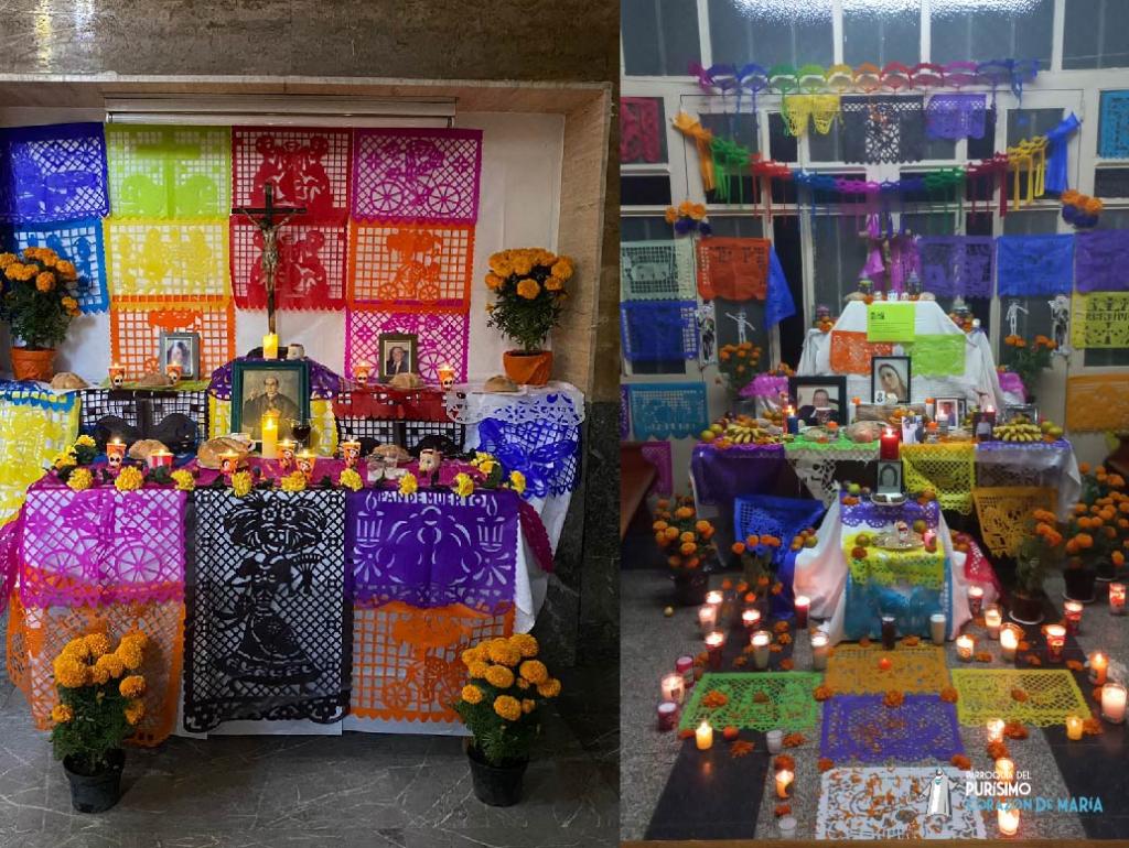 Ofrendas en capilla y templo PCM 2023