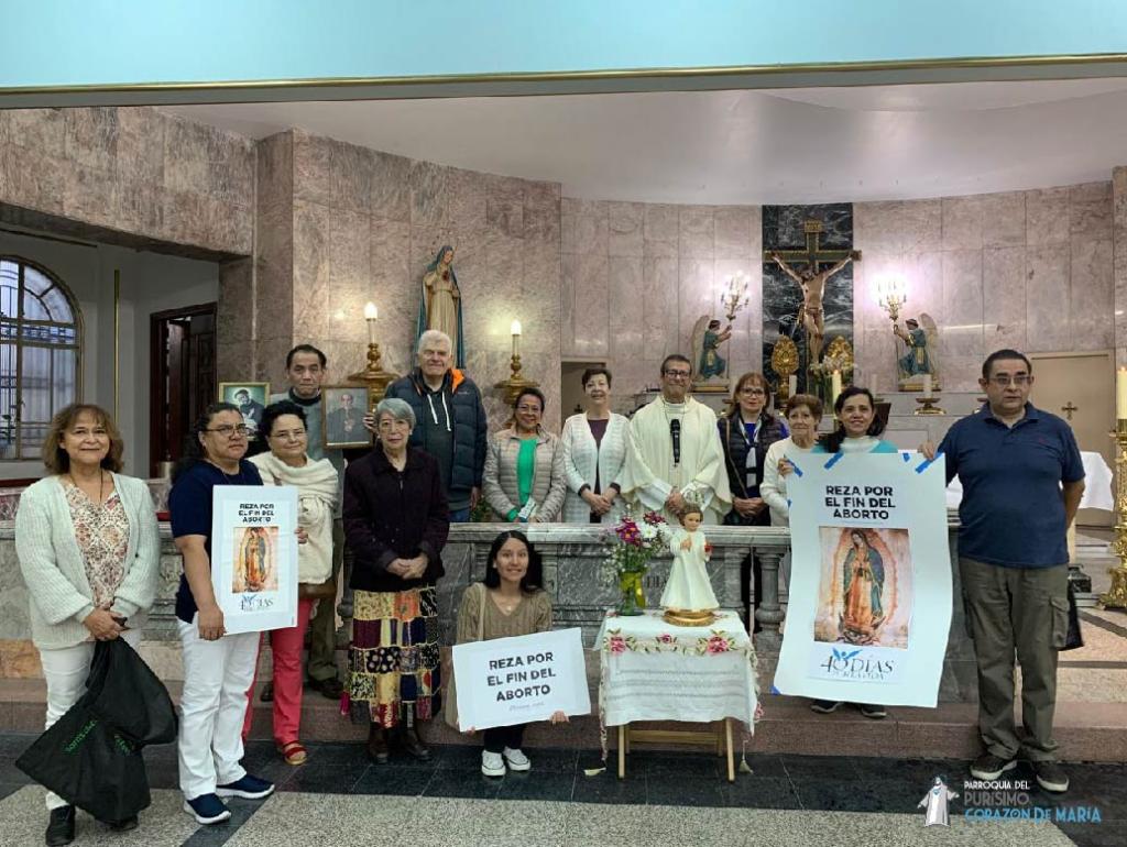 Visita del Divino Ni&ntilde;o Jes&uacute;s a la Parroquia