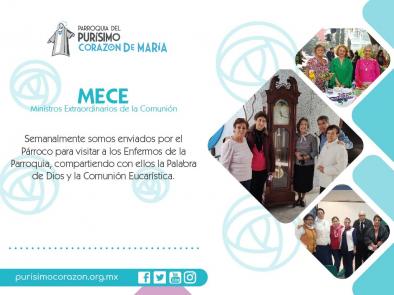 MECE (Ministros Extraordinarios de la Comunión)