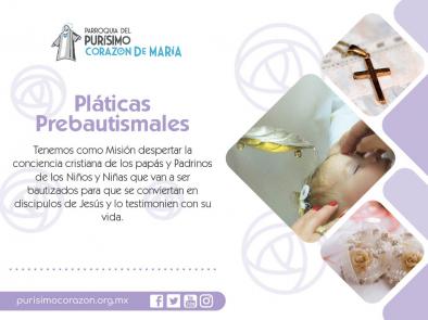 Pláticas Prebautismales